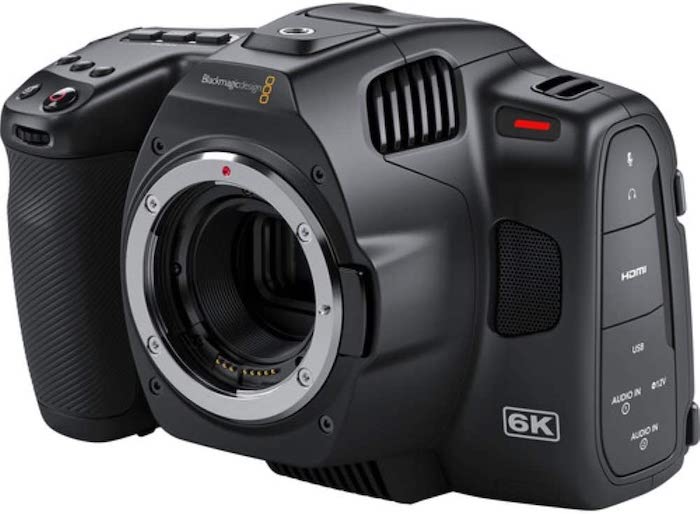 Blackmagic cine camera for film photography