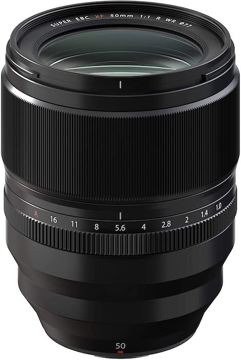 Fujifilm 50mm f/1 R WR lens