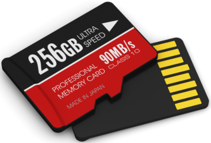 Unbranded SD memory card