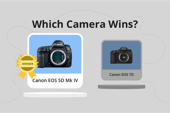 Canon EOS 5D Mark IV vs EOS 7D Comparison image.