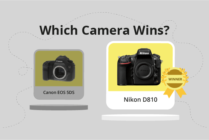 Canon EOS 5DS vs Nikon D810 Comparison image.
