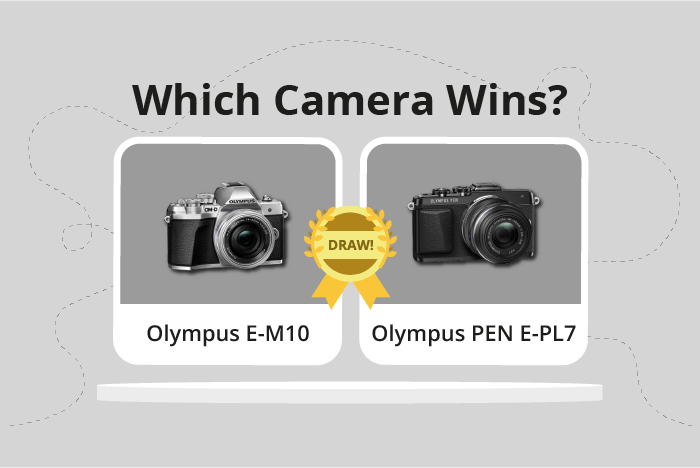 Olympus OM-D E-M10 vs PEN E-PL7 Comparison image.