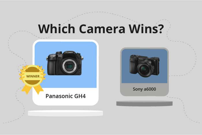 Panasonic Lumix DMC-GH4 vs Sony a6000 Comparison image.