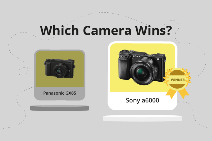 Panasonic Lumix GX85 (GX80) vs Sony a6000 Comparison image.