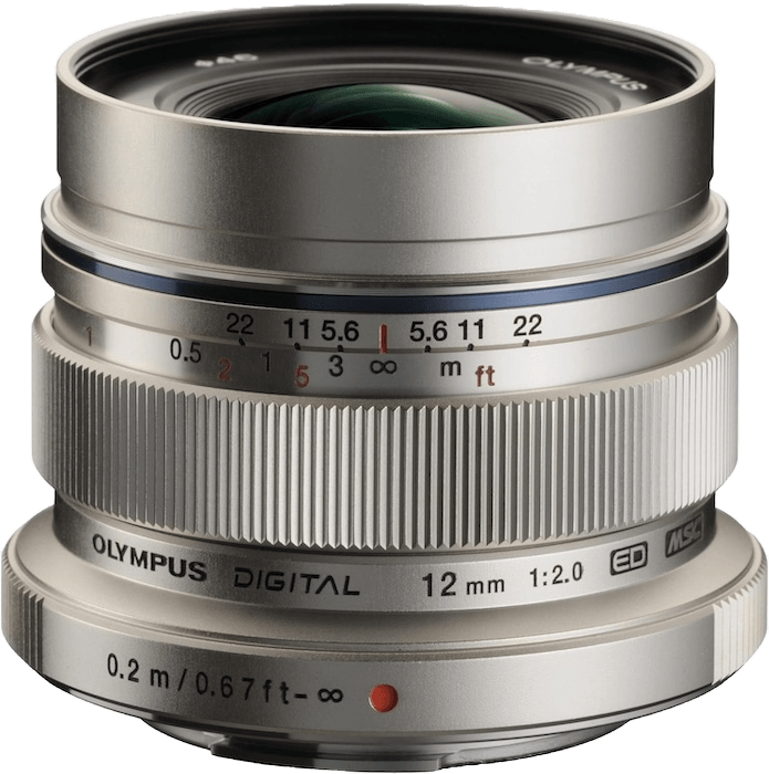 50% Off OM System 12mm F/2.0 ED