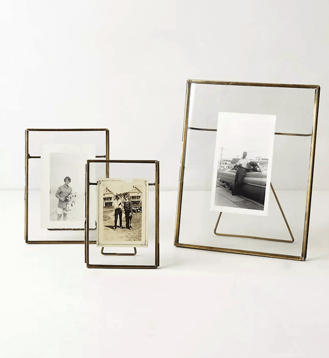 Anthropologie Pressed Glass Frame