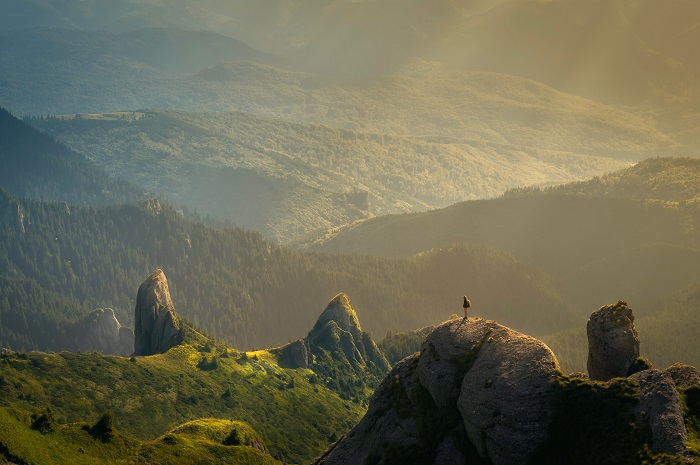 travel photography of a mountainous landscape