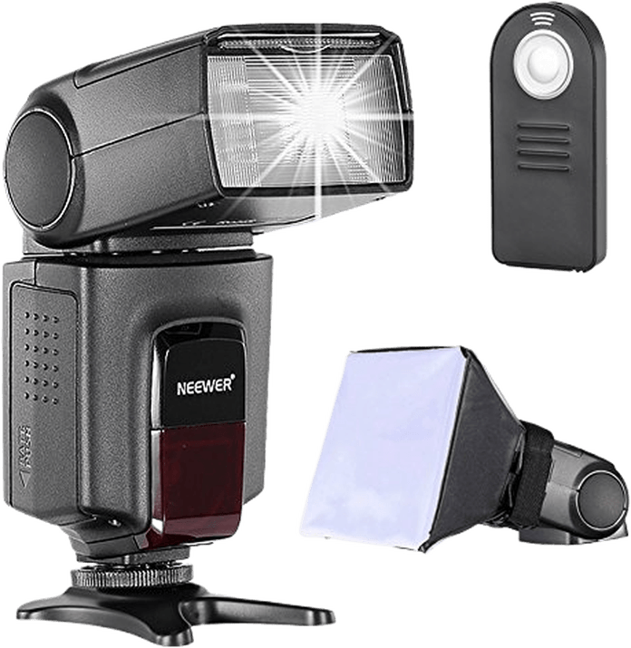 Complete Flash Kit for Canon Nikon Sony Pentax DSLR Camera