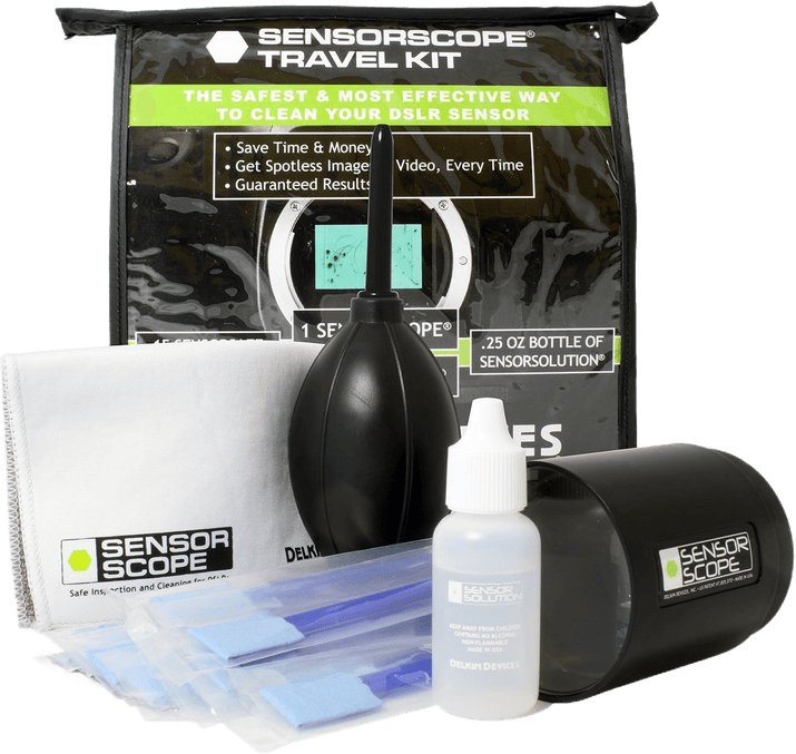Delkin SensorScope Camera Travel Kit