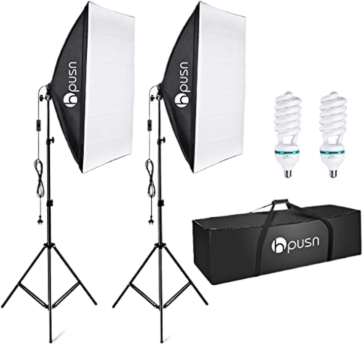 HPUSN Softbox Lighting Kit