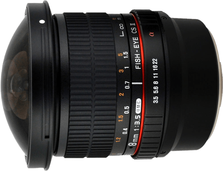 Samyang 8mm F/3.5 AS IF Fisheye UMC CS II DH for Canon EF