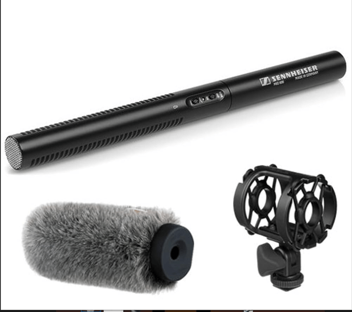 Sennheiser MKE 600 Shotgun Mic Kit w/Mount & Windshield