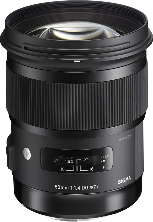 Sigma 50mm f/1.4 Art DG HSM Prime Lens for Canon EF-Mount