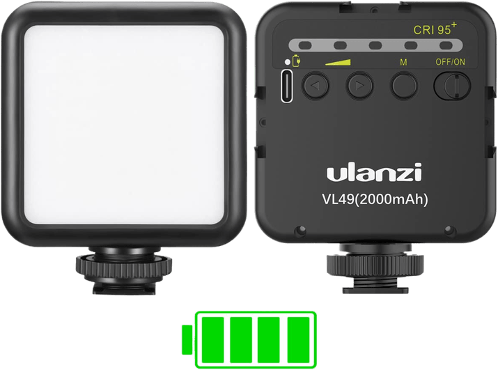 ULANZI VL49 Cold Shoe LED Video Light