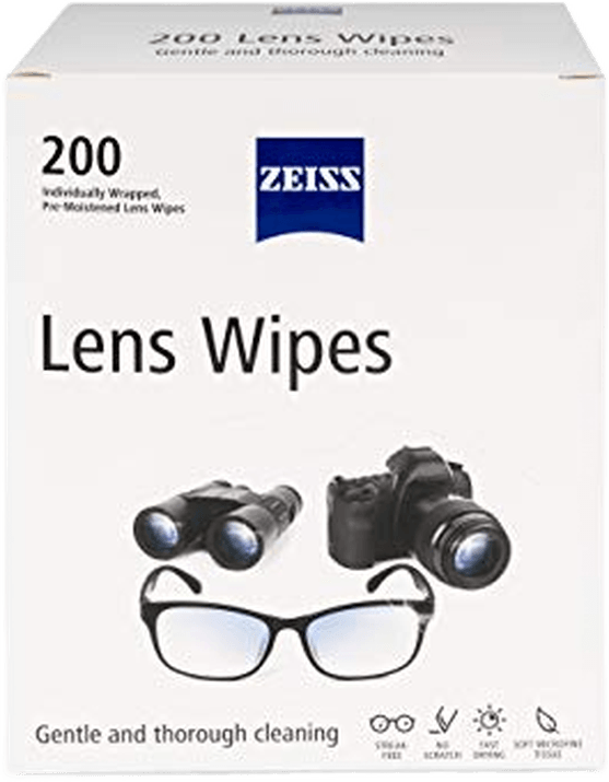 Zeiss Pre-Moistened Lens Cleaning Wipes